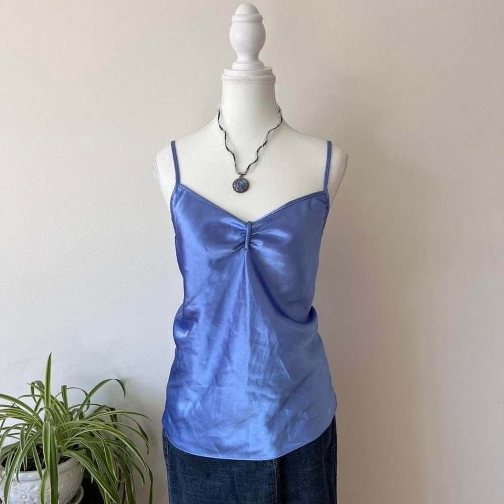 Vintage 90s Satin Cami Blouse Womens size XXL fairycore whimsical